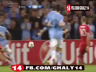 هدف روبن من مهاره عاليه والثالث في مرمي السيتي