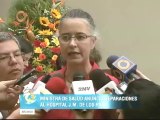 Ministra de Salud anunció reparaciones al Hospital J.M. De Los Ríos