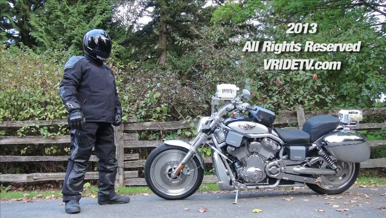 motorcycle camera POV rear and front Hi Definition. Canada