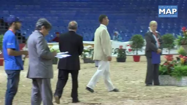  le cheval Anouar Bouznika remporte la 2ème Coupe marocaine des éleveurs de chevaux pur-sang arabe