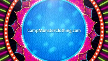 Camp Monster Goes Plaid