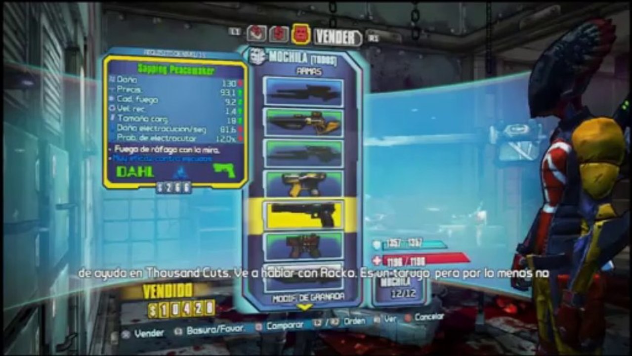 BORDERLANDS 2 en español con Tum Tum y Alkapone Parte 23