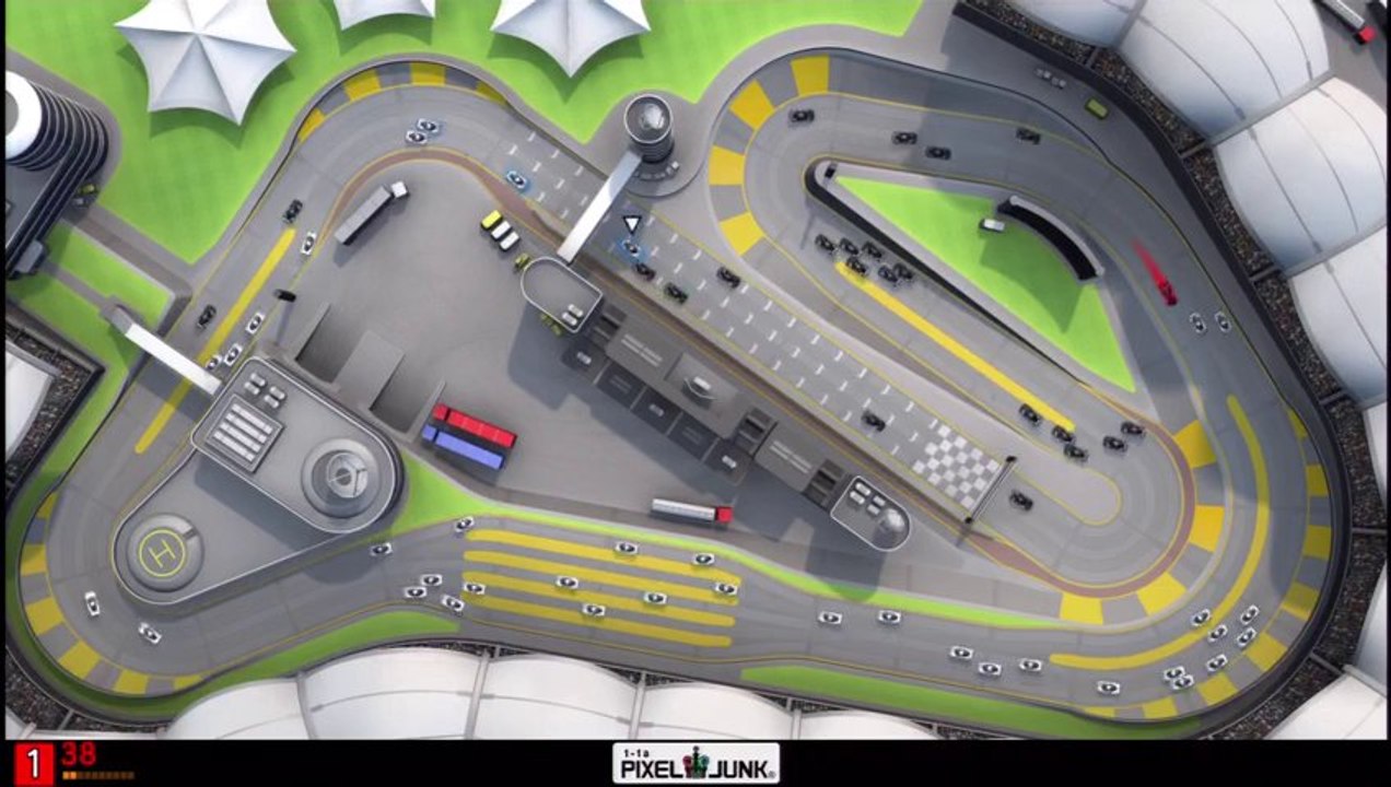 PS3 - Pixel Junk Racers 2nd Lap - Hot Rods