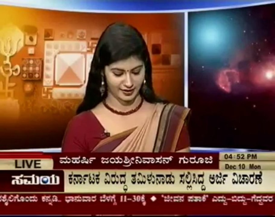 Astro numerologist JayaSrinivasan Add liveprog.Hruthik roshan topic on samya t.v part3