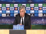 Ancelotti dice que la crítica es 