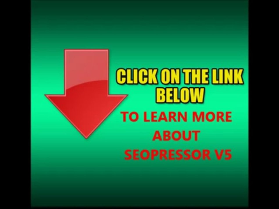 SEOPressor v5 Review SEOPressor v5: Don't Buy SEOPressor v5 Until You Watch This Video!