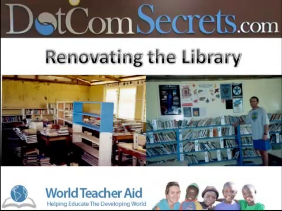 Dot Com Secrets X and World Teacher Aid Trip to Kenya Contest