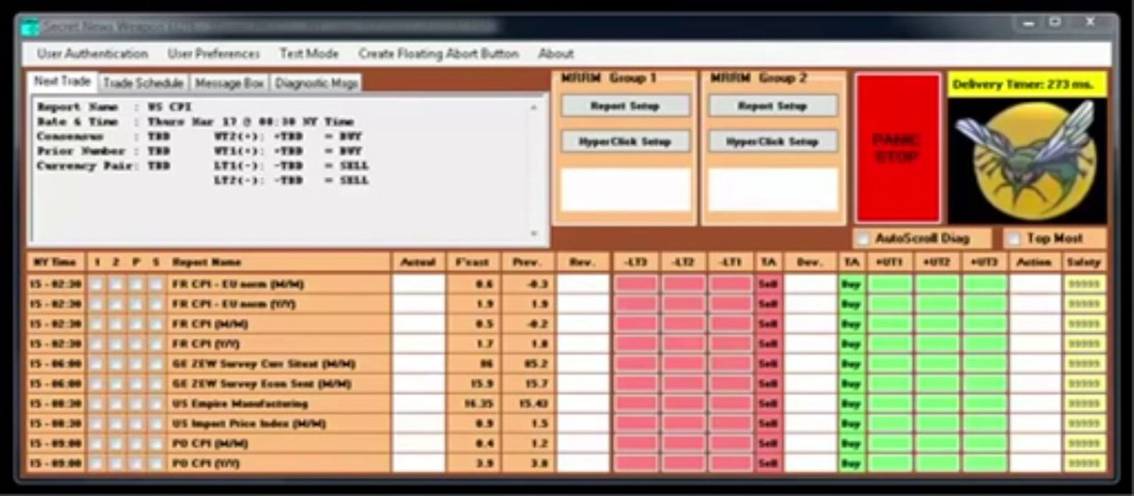 Forex Trendy-Forex News Spike Trading SNW Elite Autoclick Software-The Best Forex Software