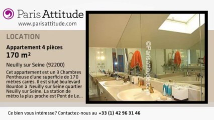 Penthouse 3 Chambres à louer - Neuilly sur Seine, Neuilly sur Seine - Ref. 5183