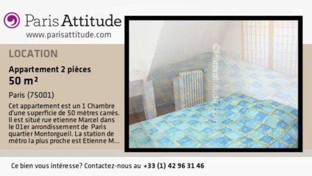 Appartement 1 Chambre à louer - Montorgueil, Paris - Ref. 3507