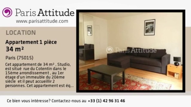 Appartement Studio à louer - Pasteur, Paris - Ref. 8966