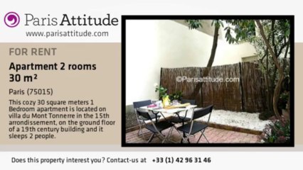 1 Bedroom Apartment for rent - Montparnasse, Paris - Ref. 4973