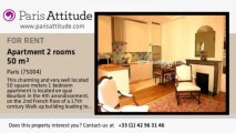 1 Bedroom Apartment for rent - Ile St Louis, Paris - Ref. 1678