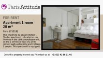 Studio Apartment for rent - Montmartre, Paris - Ref. 8777