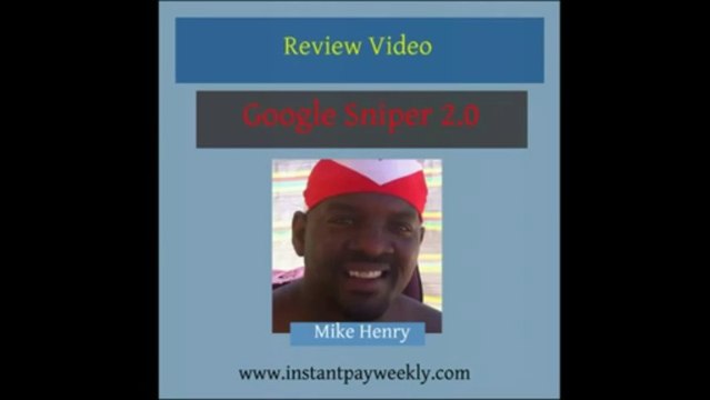 Google Sniper Review Video - Make Money with Google Sniper