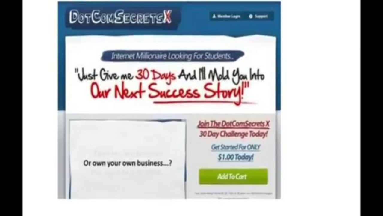 Dot Com Secrets x Review Internet Marketing Coaching Program