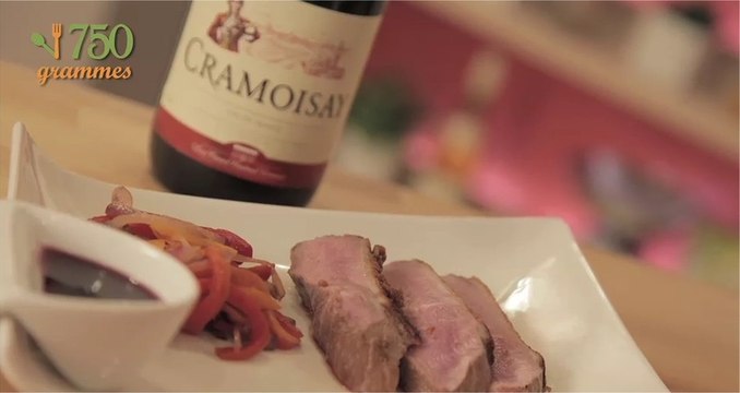 Recette de Magret de canard rôti et jus de sangria - 750 Grammes
