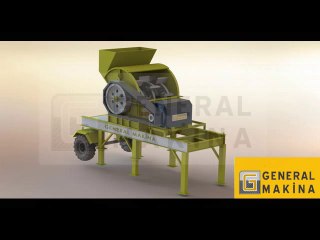 Acil satılık mobil konkasör tesisi,GENERAL MAKİNA