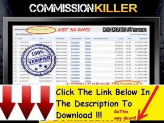 Commission Killer Discount + Commission Killer Cash Creator