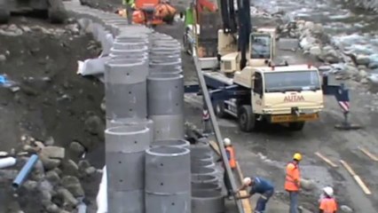 Cauterets se reconstruit après la crue du 18 juin 2013