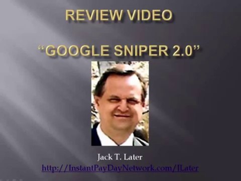 Don't Buy Google Sniper 2.0 by George Brown Google Sniper 2.0 Review Video