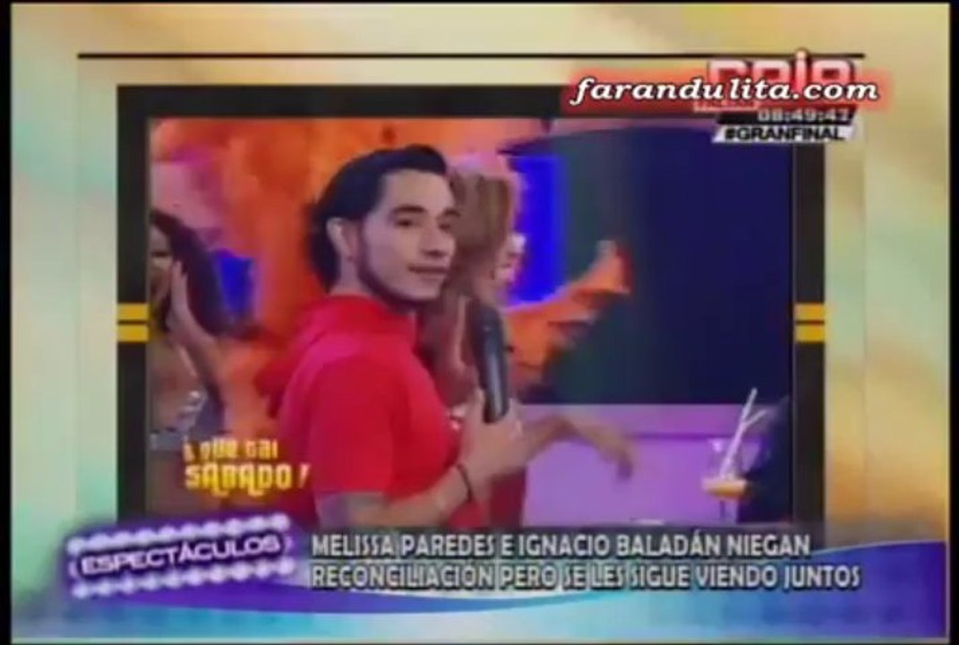 Espectaculos: Melissa Paredes sobre Ignacio Baladan "Me gustaria volver con el" [27-03-2013]