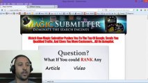 Magic submitter - How I used Magic Submitter to rank on Google