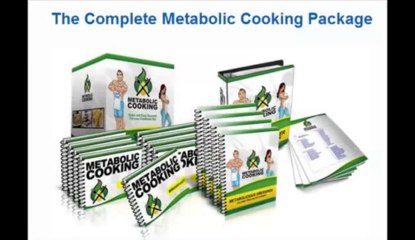 Metabolic Cooking Package   Fat Loss Cookbook