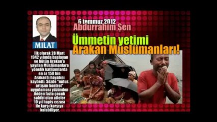 ARAKANDA BURMADA YASANAN KATLIAM VAHSET TECAVUZ ISKENCE ZULUM