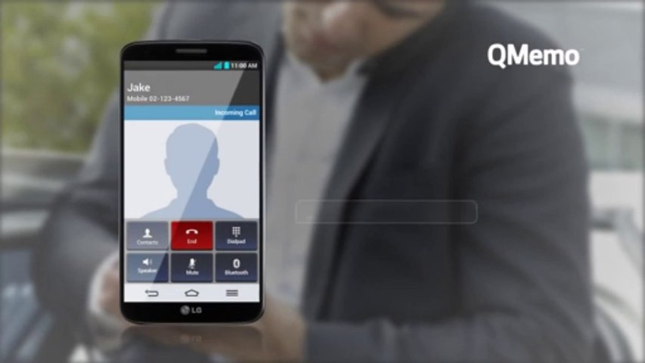 LG G2 - How to 'QMemo'