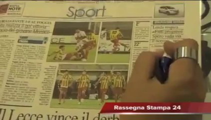 Leccenews24 Notizie dal Salento in tempo reale: Rassegna Stampa 3 Ottobre