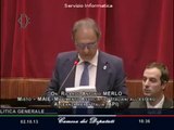 Roma - Camera. Replica del Presidente del Consiglio dopo il dibattito in aula (02.10.13)