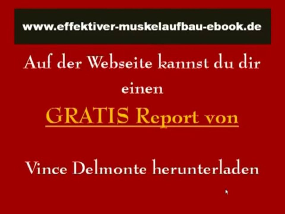 Effektiver Muskelaufbau Von Vince Delmonte