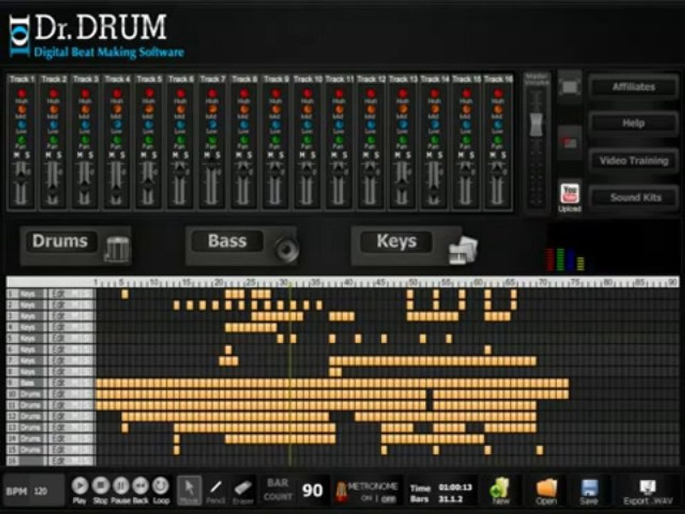 Dr Drum Beat Making Software 2013 - Dr Drum Minimal Beat, Check It Out