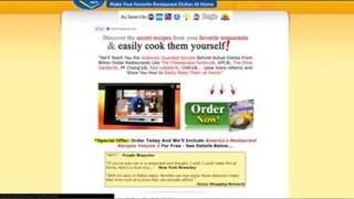 Recipe Secrets E-Book Review - Don't Buy Recipe Secrets Until You Watch This Review!