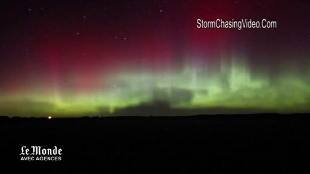Une aurore boréale exceptionnelle observée dans le Minnesota