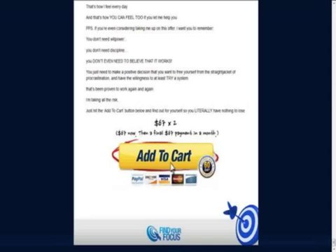 Find Your Focus End Procrastination Without Willpower Review and Bonus