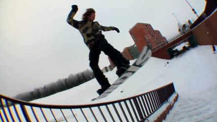 Session de snow urbain