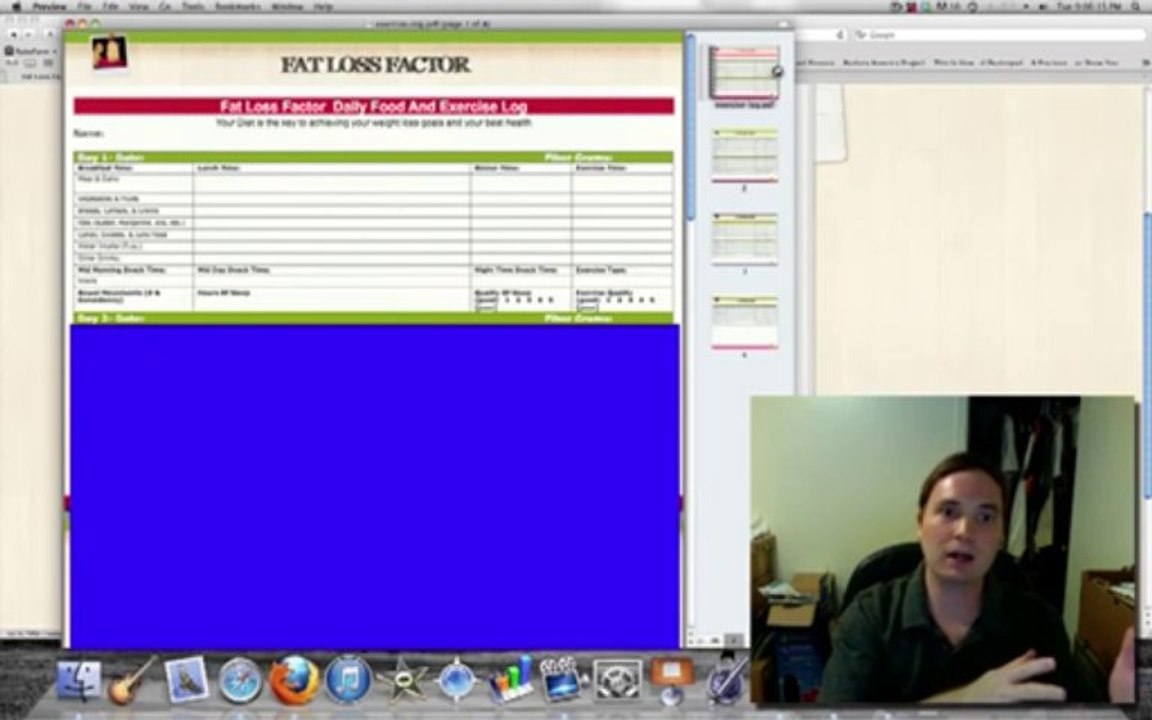 Fat Loss Factor Review of Diet Exercise Log, Fast Diets, Detox Diets