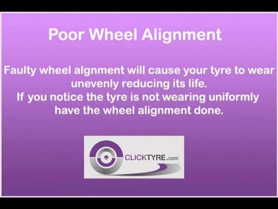 Tyre Care - What To Avoid