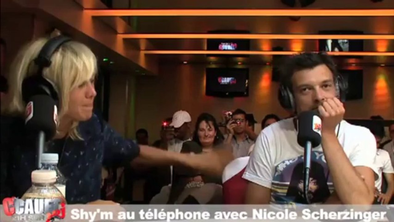 Shy'm au téléphone avec Nicole Scherzinger - C'Cauet sur NRJ