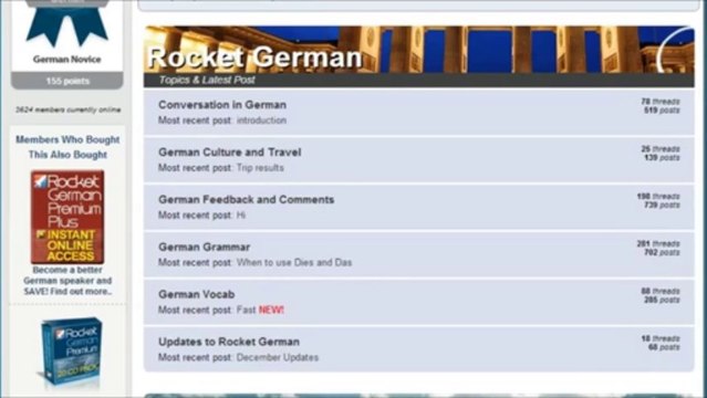 Learn German Online - Rocket German Language Course (Free Trial)