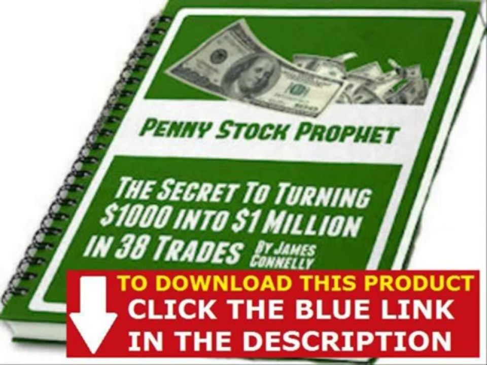 Penny Stock Prophet Pdf + James Connolly Penny Stock Prophet