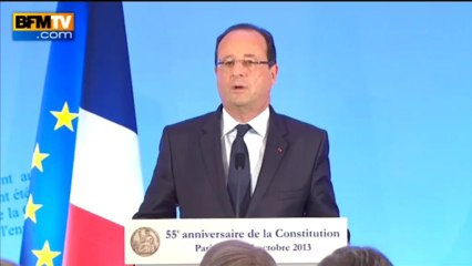 Hollande: "la modernisation de la Constitution doit se poursuivre" - 03/10