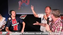 Mathieu Valbuena rend visite à Cauet - C'Cauet sur NRJ