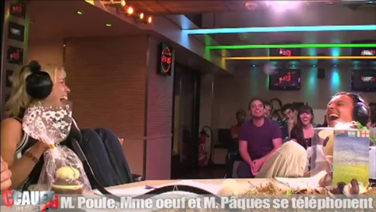 M. Poule Mme Oeuf et M. Paques se telephonent - C'Cauet sur NRJ