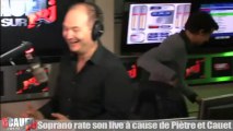 Soprano rate son live sur NRJ - C'Cauet sur NRJ