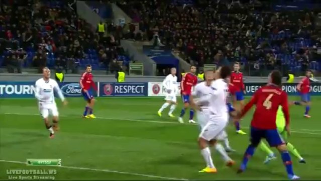 Marek Bakoš Goal vs CSKA (CSKA Viktoria Plzen 3-2) 2.10.2013