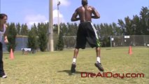 Dre Baldwin: Kettlebell Jump Squat   Hop Vertical Drill | NBA Athleticism Jump Manual Workout