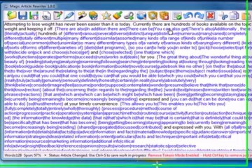 Magic Article rewriter 1.8